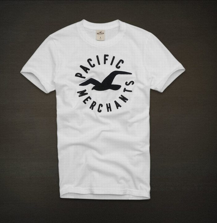 Tee shirt Hollister Blanc Homme